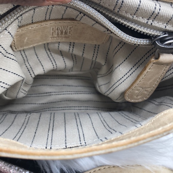 frye saddle bag Crossbody Magnetic snap closure Women’s 7X7” Close - Picture 9 of 12